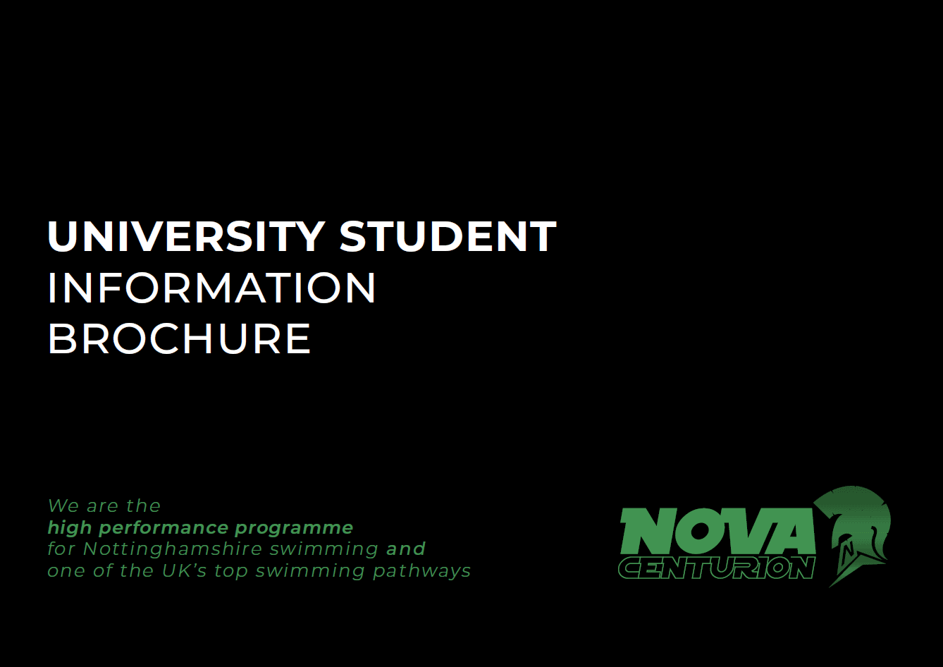Nova Centurion Info Brochure